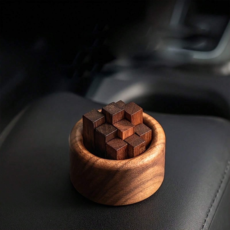 Aromatherapy Sticks Wooden Essential Oil Diffuser Walnut Wood Fragrance Expander For Home Car And B 2