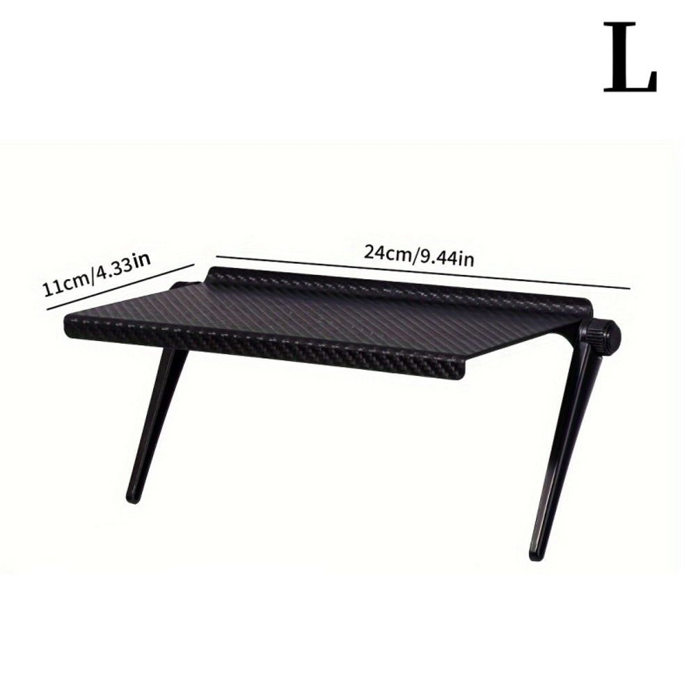 Adjustable TV Screen Top Storage Shelf Computer Desktop Display Stand Monitor Storage Rack 6