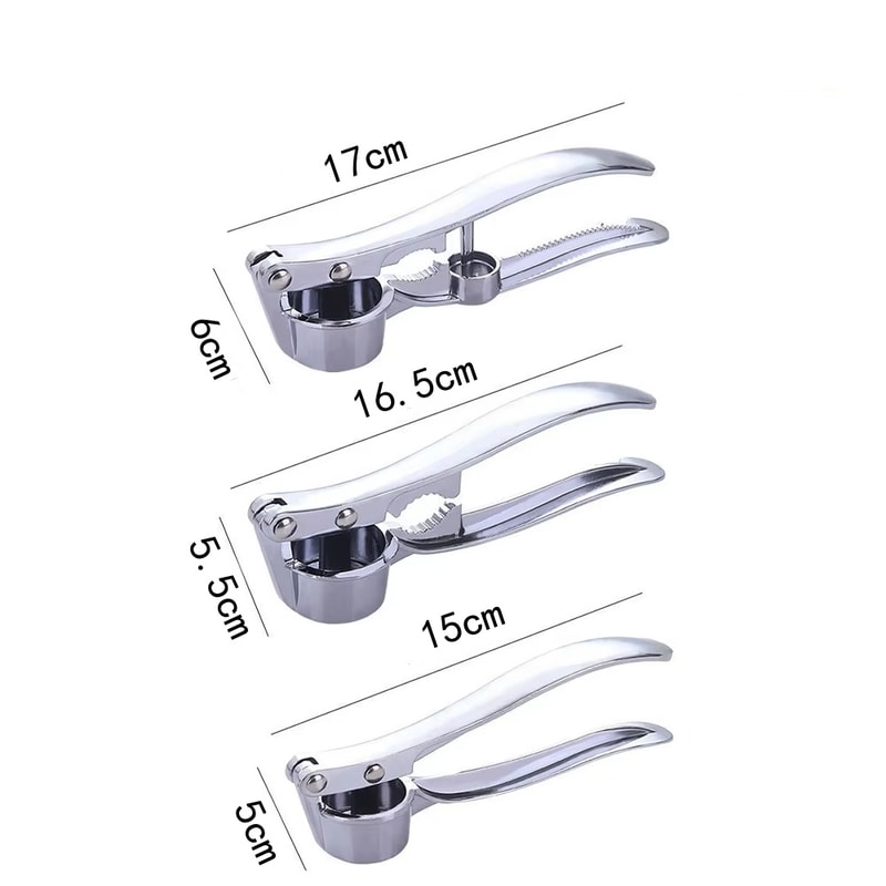 Zinc Alloy Garlic Squeezer Manual Masher Crusher For Vegetables And Ginger 4