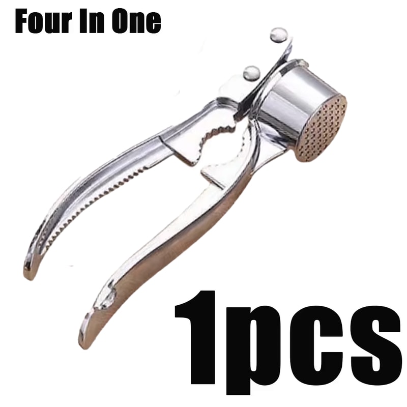 Zinc Alloy Garlic Squeezer Manual Masher Crusher For Vegetables And Ginger 6