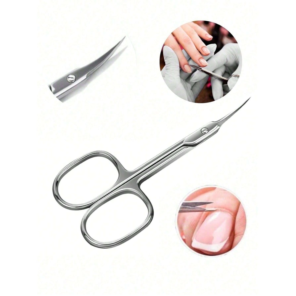 Professional Manicure Scissors Stainless Steel Cuticle Scissors Dead Skin Remover For Nails Art Cli 0