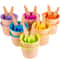 Ice Cream Bowls Set Vibrant Colors Sundae Kit Spoons For Summer Holiday Parties And Ice Cream Bowl 4