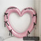 Happy Birthday Heart Photo Frame Balloon With Bowknot Stickers For Girls Valentines Day Party Photo 6