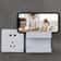 Wall-mounted Organizer for Remotes and Mobile Phones Multi-functional Storage Solution