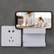 Wall-mounted Organizer for Remotes and Mobile Phones Multi-functional Storage Solution
