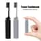 Portable Compact Charcoal Folding Toothbrush For Travel Camping And Hiking 0