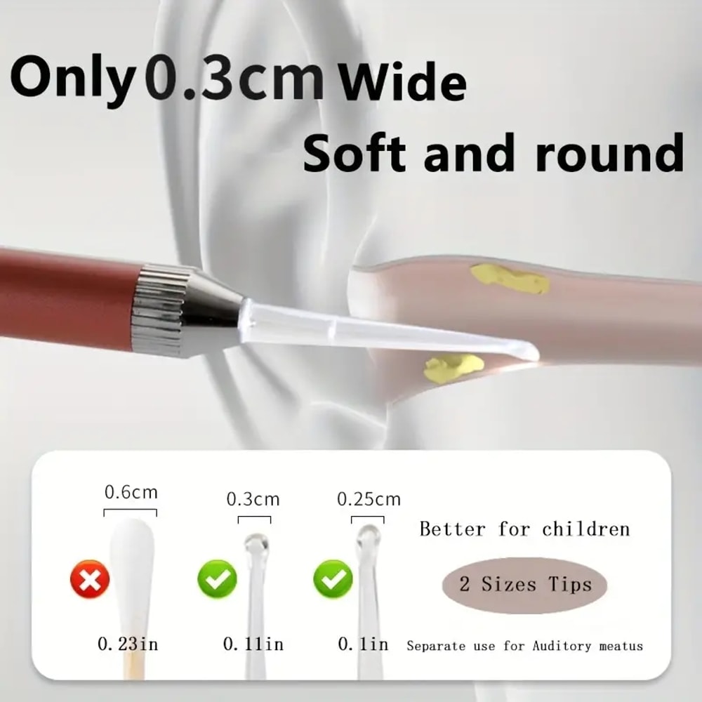 Luminous Ear Scoop With Light Stainless Steel Visual Ear Cleaner 1