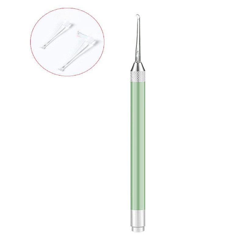 Luminous Ear Scoop With Light Stainless Steel Visual Ear Cleaner 8
