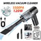 Wireless Vacuum Cleaner Portable Dual Use for Car and Home High Power Cleaner