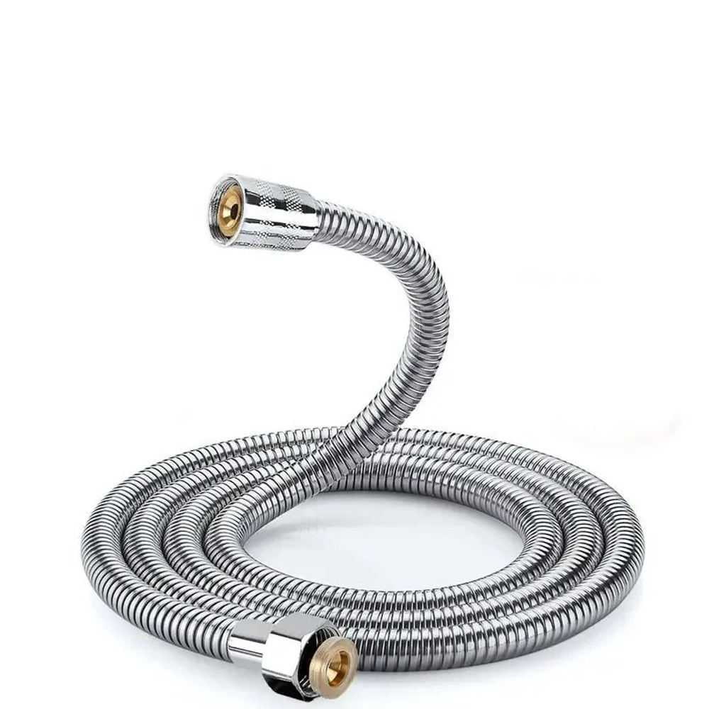 Stainless Steel Shower Hose Extension Tube Water Pipe for Bathroom