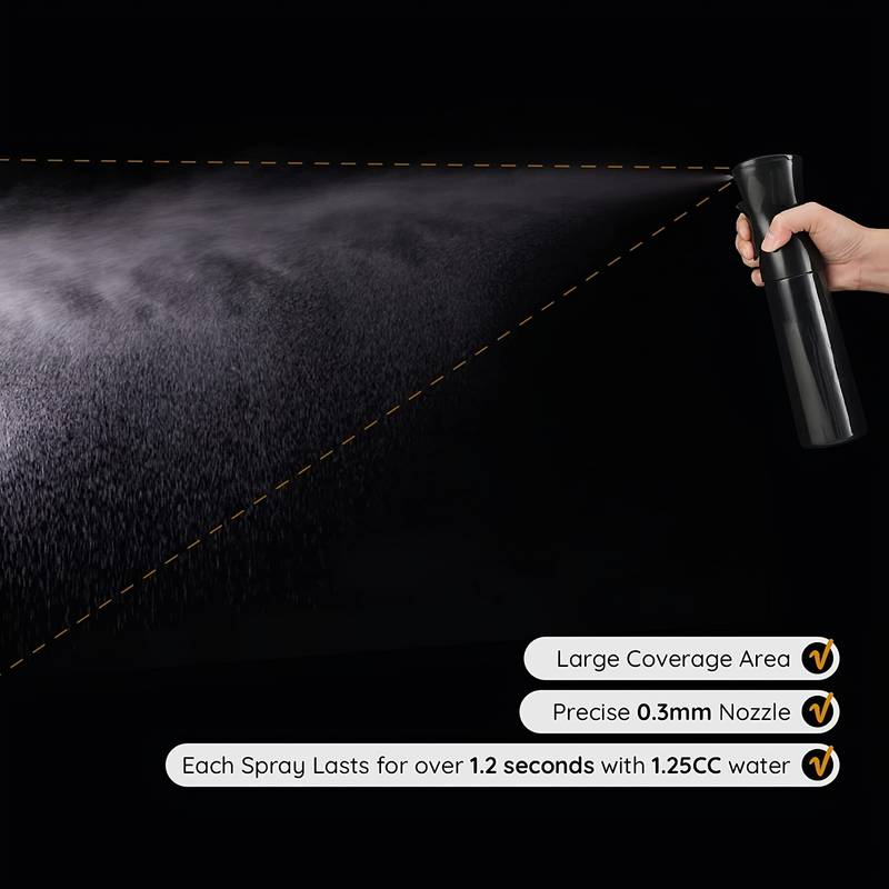 Hairdressing Spray Bottle For Barbers High Pressure Water Can Refill Salon Beauty Atomizer Containe 3