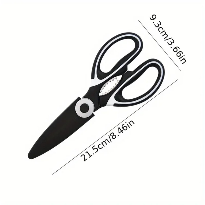 Stainless Steel Household Kitchen Scissors for Cutting Chicken Bones Fish Vegetables and Tools