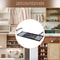 Multipurpose Extendable Under Cabinet Organizer Shelf Steel Hanging Storage Rack For Kitchen And Ho 4