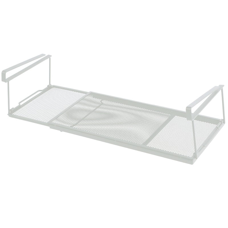 Multipurpose Extendable Under Cabinet Organizer Shelf Steel Hanging Storage Rack For Kitchen And Ho 6