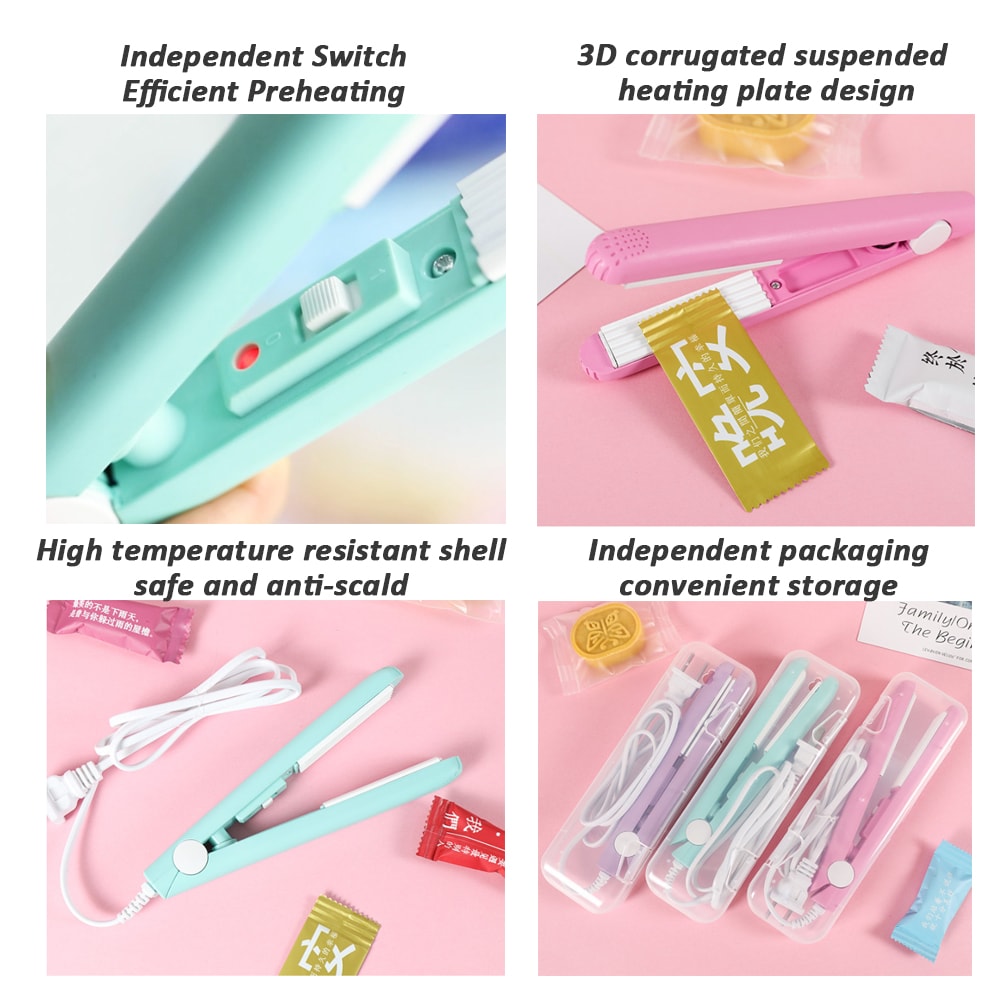 Pro Mini Hair Curler, Electric Hair Crimper with Corrugated Plate, Fluffy Splint Flat Iron for All Hair Types