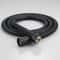 Stainless Steel Black Hose Extension Pipe for Bathroom Shower and Water Pipe