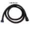 Stainless Steel Black Hose Extension Pipe for Bathroom Shower and Water Pipe