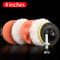 Car Polishing Sponge Pads Kit Foam Pad Buffer Kit Polishing Machine Wax Pads For Removing Scratches 6