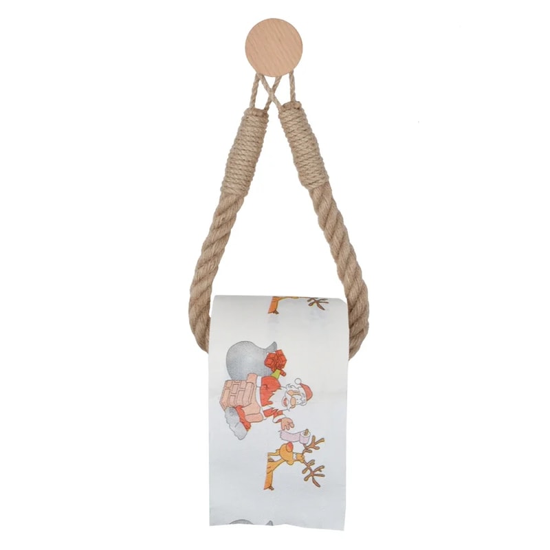 Towel Hook Paper Roll Holder Toilet Storage Rack Nailfree 1