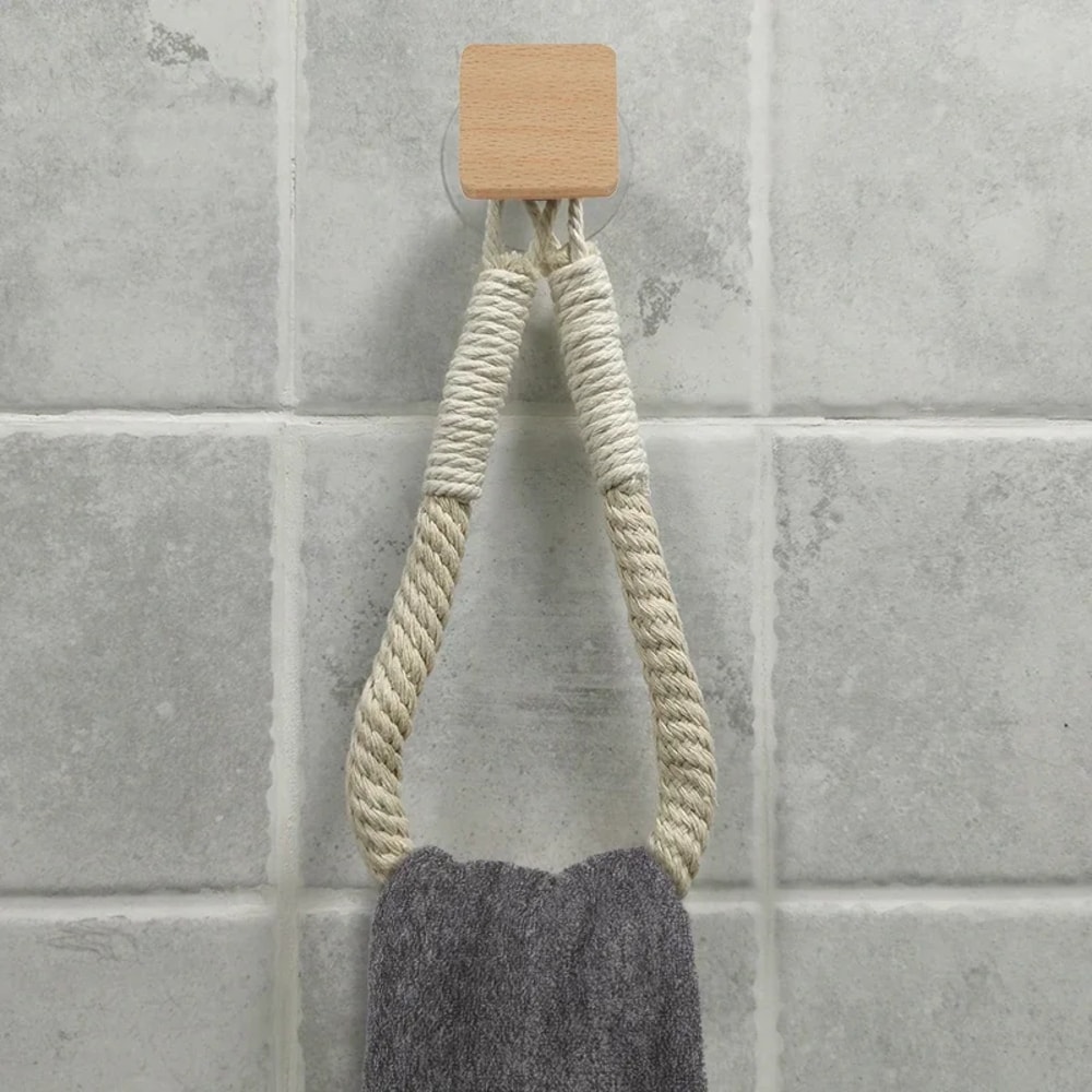 Towel Hook Paper Roll Holder Toilet Storage Rack Nailfree 8