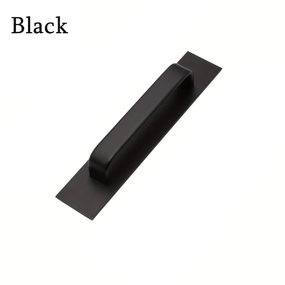 No Drilling SelfStick Cabinet Handles Stainless Steel For Refrigerator Door Drawer Easy Install 5