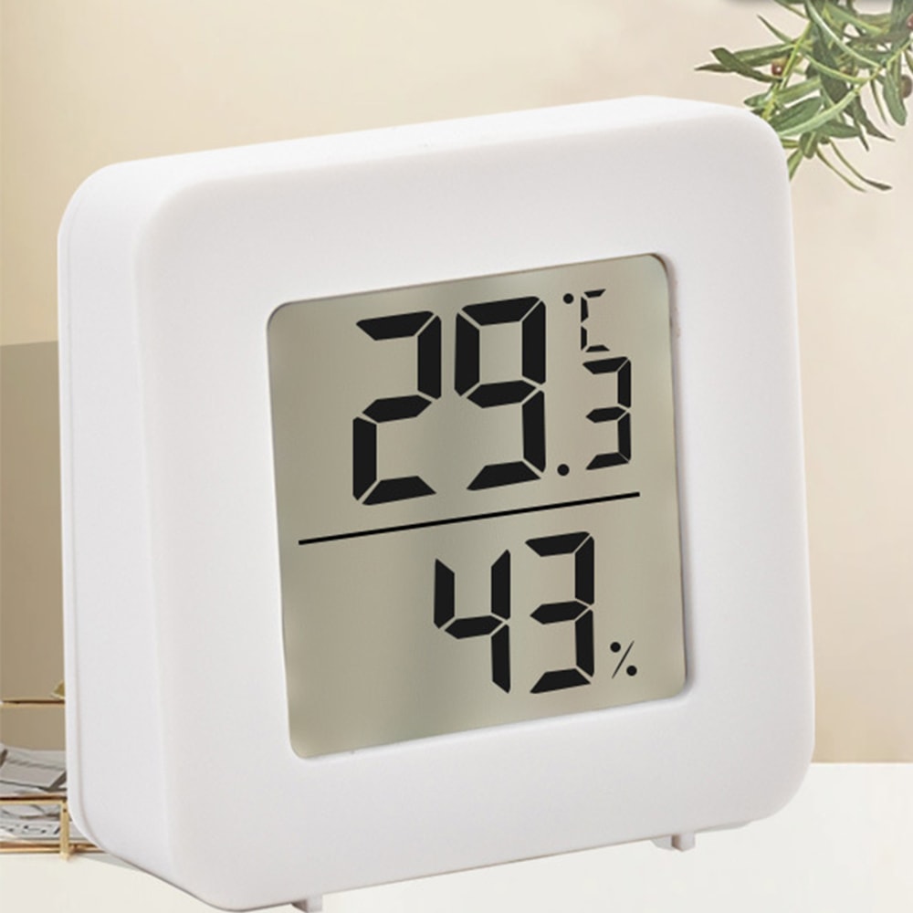 Digital Temperature Humidity Meter Mini LCD Hygrometer Thermometer Indoor Wall Mounted Sensor 4