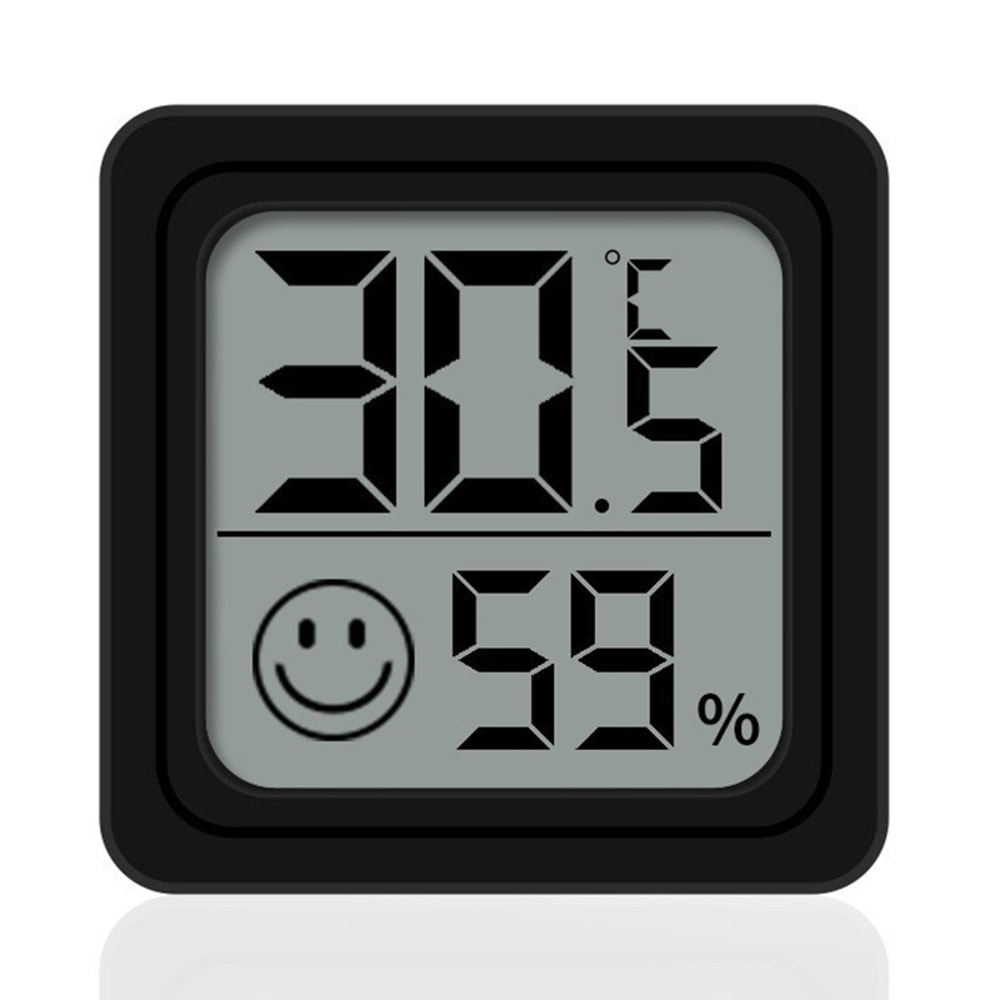 Digital Temperature Humidity Meter Mini LCD Hygrometer Thermometer Indoor Wall Mounted Sensor 6