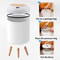 Motion Sensor Trash Can For Bedroom Bathroom Kitchen Automatic Smart Trash Can With Lid 4