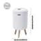Motion Sensor Trash Can For Bedroom Bathroom Kitchen Automatic Smart Trash Can With Lid 6