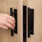 SelfAdhesive PunchFree Furniture Door Handles For Cabinets Wardrobe Drawers Knobs Hardware Accessor 1