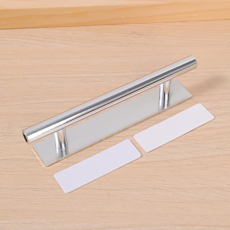 SelfAdhesive PunchFree Furniture Door Handles For Cabinets Wardrobe Drawers Knobs Hardware Accessor 5