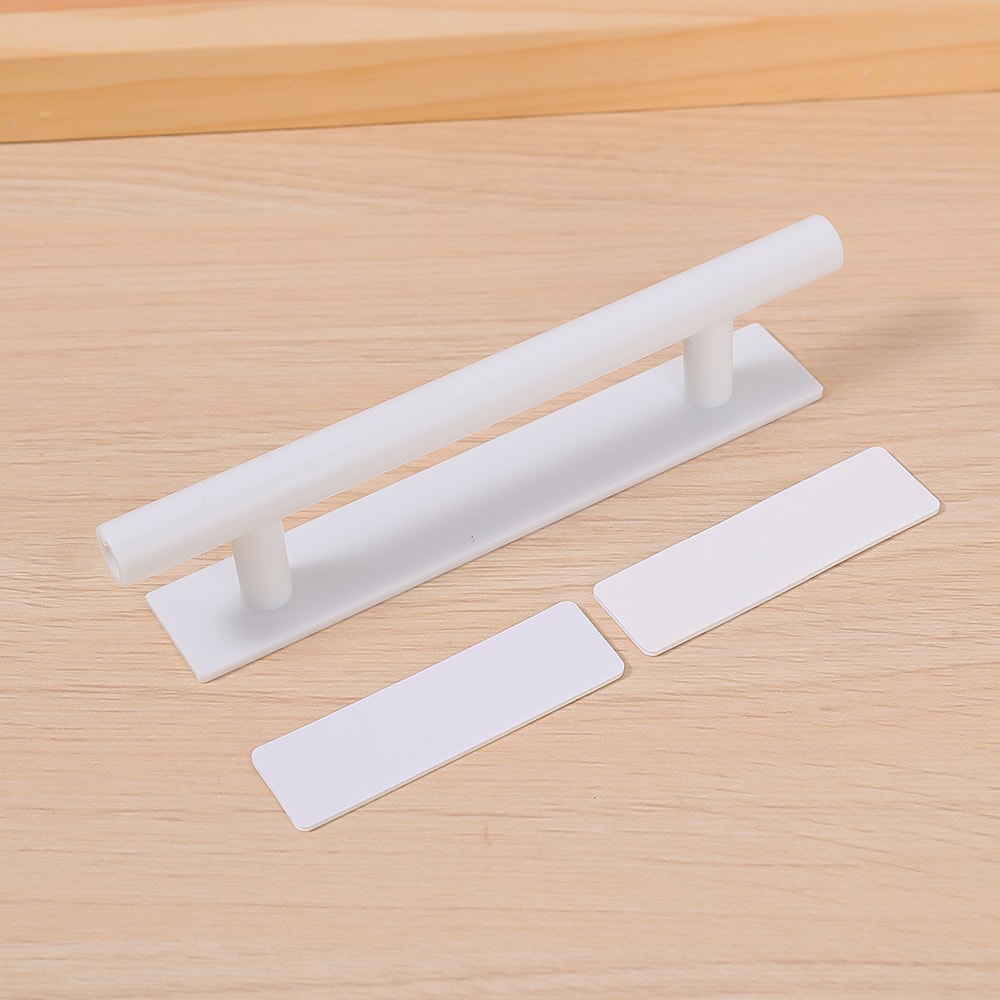 SelfAdhesive PunchFree Furniture Door Handles For Cabinets Wardrobe Drawers Knobs Hardware Accessor 6
