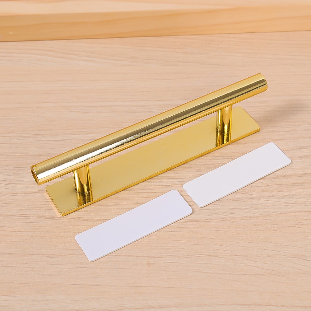 SelfAdhesive PunchFree Furniture Door Handles For Cabinets Wardrobe Drawers Knobs Hardware Accessor 8