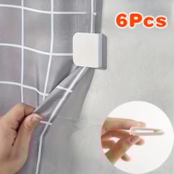 shower curtain fixing tool windproof clip stop protect clips bathroom accessories
