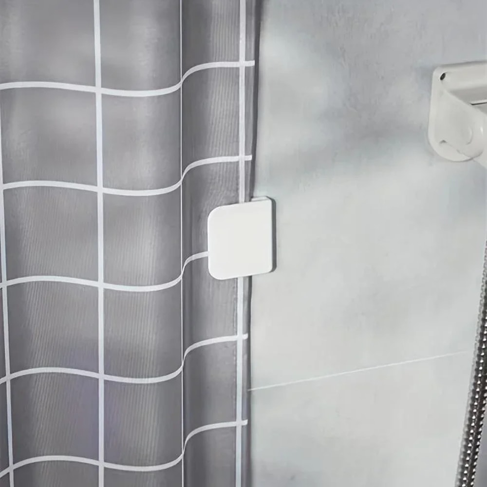 Shower Curtain Fixing Tool Windproof Clip Stop Protect Clips Bathroom Accessories 2