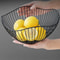 Metal Fruit Basket Simple Fruit Basin MultiSize Iron Snack Storage Bread Vegetable Organizer Kitche 1
