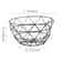 Metal Fruit Basket Simple Fruit Basin MultiSize Iron Snack Storage Bread Vegetable Organizer Kitche 8
