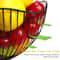 Metal Fruit Basket Simple Fruit Basin MultiSize Iron Snack Storage Bread Vegetable Organizer Kitche 2