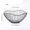 Metal Fruit Basket Simple Fruit Basin MultiSize Iron Snack Storage Bread Vegetable Organizer Kitche 6