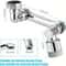 Faucet Extender Alloy Robotic Arm 1080 Rotating Universal Faucet Extension For Bathroom Sink 5