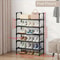 Stackable MultiTier Metal Shoe Rack Organizer Freestanding Storage For Closet Bedroom Indoor And Ou 3