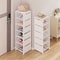 MultiTier Metal Frame Shoe Rack Space Saving For Sneakers Sandals Entryway Easy Assembly Fabric She 1