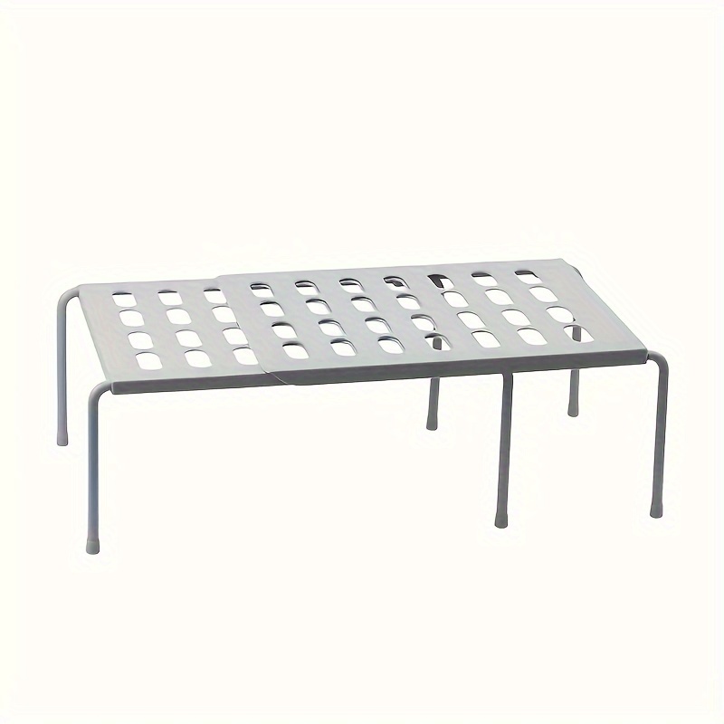 Space Saving Plastic Shoe Rack Adjustable Organizer For Sneakers Slippers Dorm Closet 4