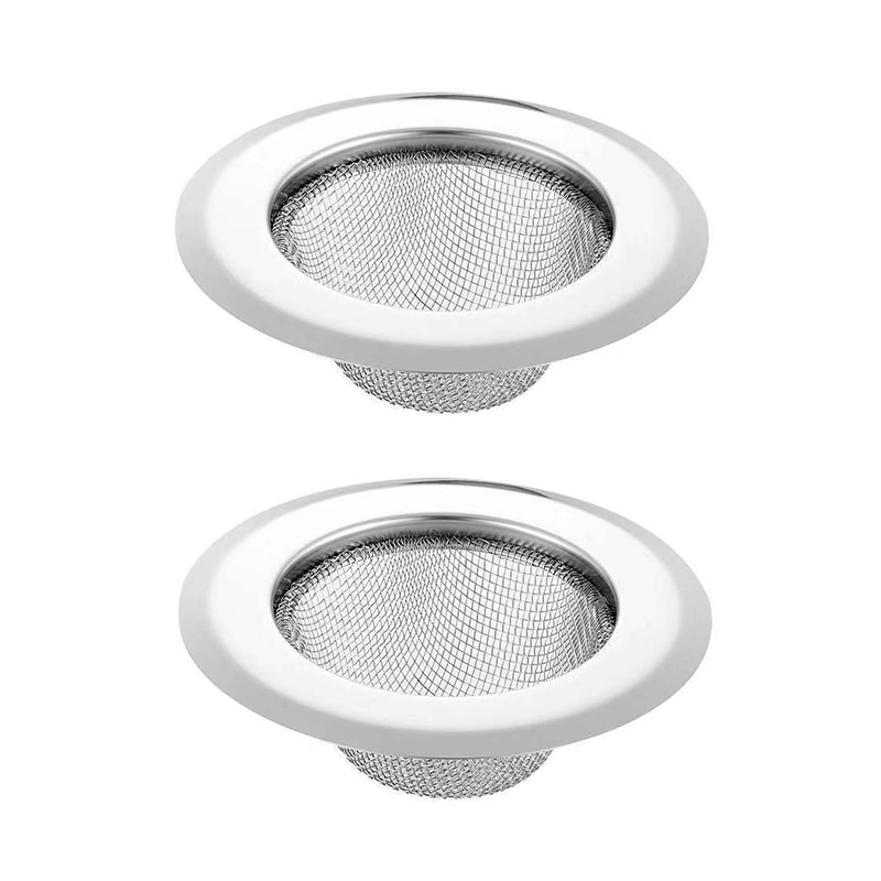Stainless Steel Sink Drain Strainer Food Catcher Set 6