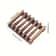 SelfDraining Elegant Wooden Soap Dish Natural Wood Finish Soap Box For Bathroom Decor 3