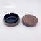 Windproof Walnut Wood Ashtray with Lid and Stainless Steel Liner for Home and Outdoor Use