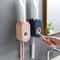 Automatic Toothpaste Dispenser Squeezer Bathroom Dustproof Wallmounted Holder 2