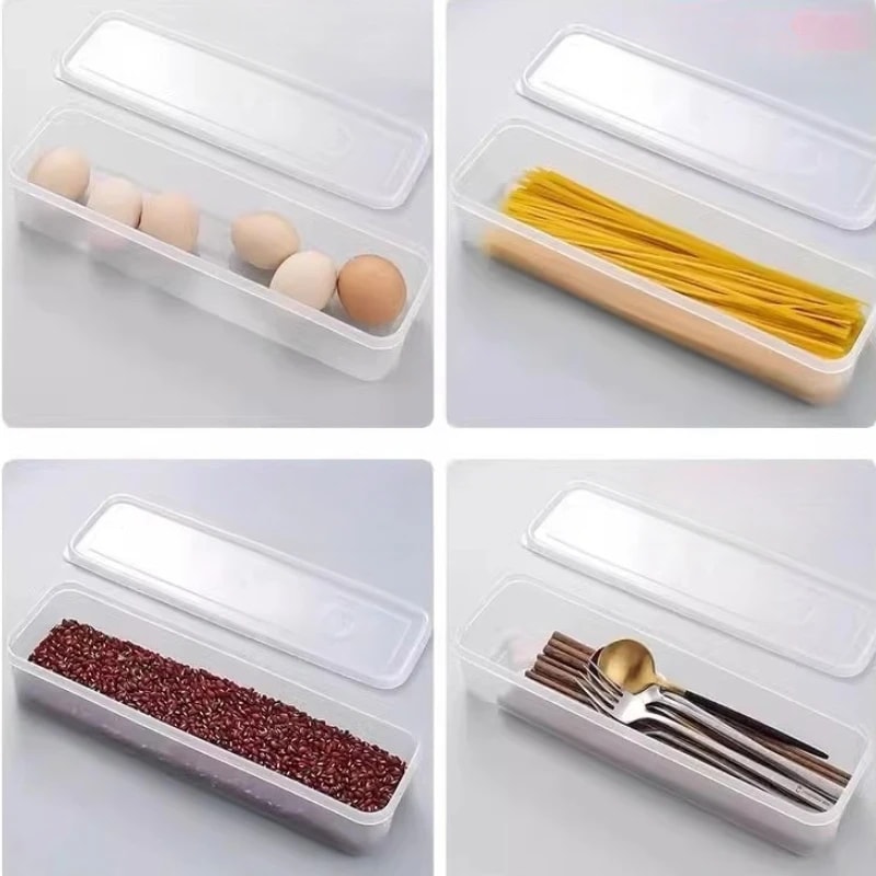 Cilantro Green Onion Storage Box Airtight Refrigerator Container BPAFree FreshKeeping Organizer 4