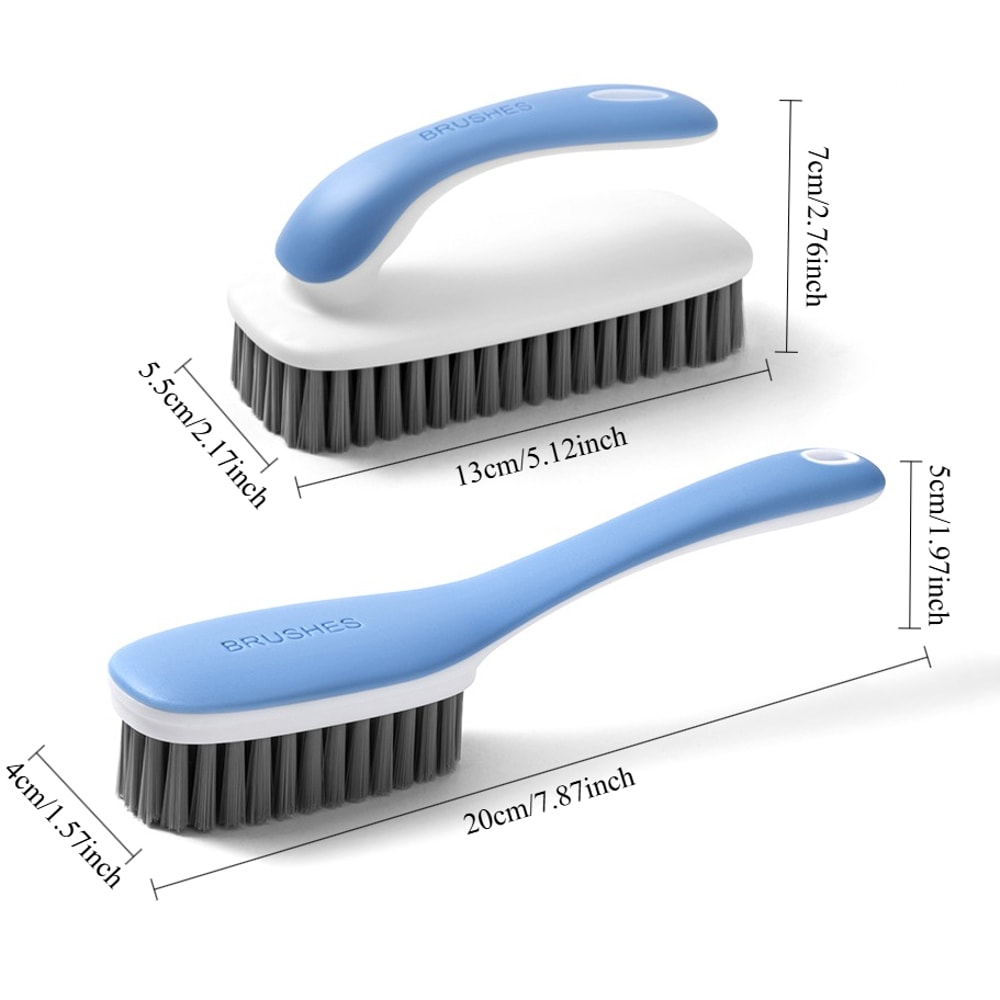 Multifunctional Shoe Brush Set For Laundry Cleaning Soft Bristles Household Scrubber For Washing Sn 5
