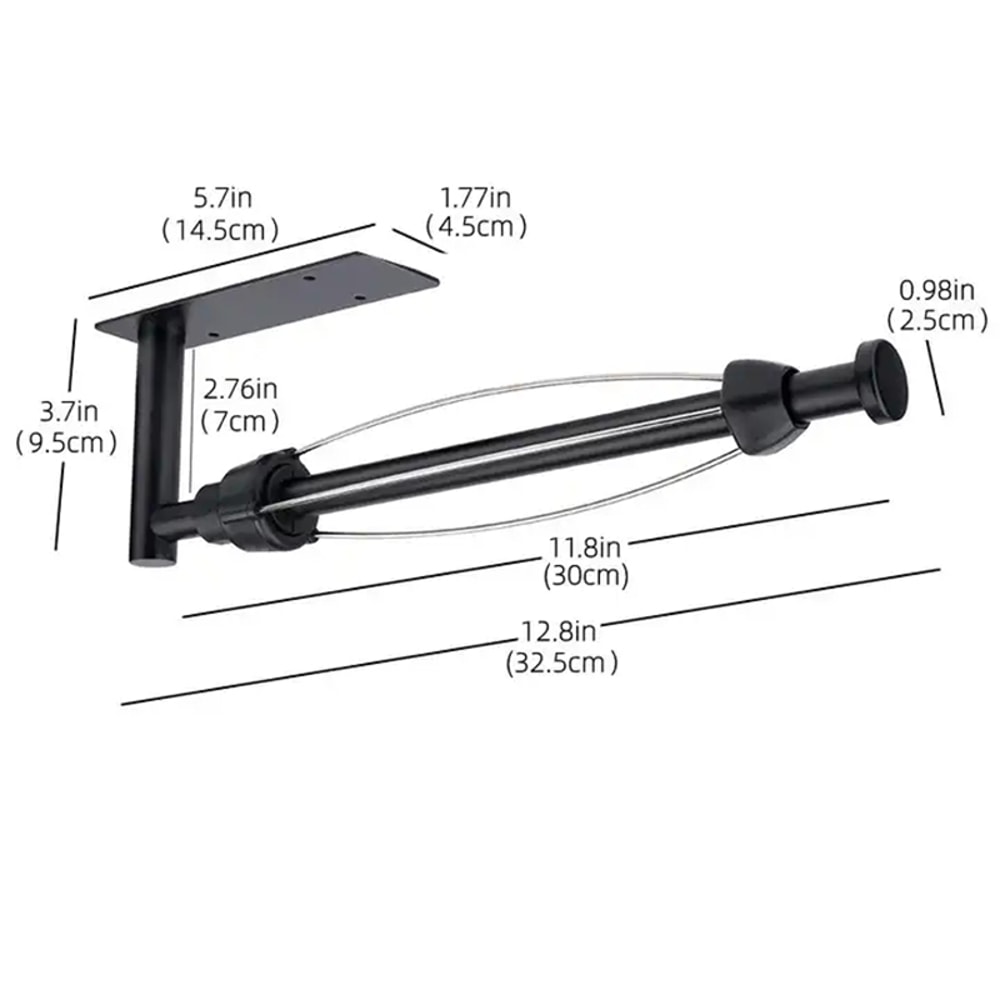 Punchfree Adhesive Bathroom Paper Towel Holder Stainless Steel Toilet Paper Storage Rack 4